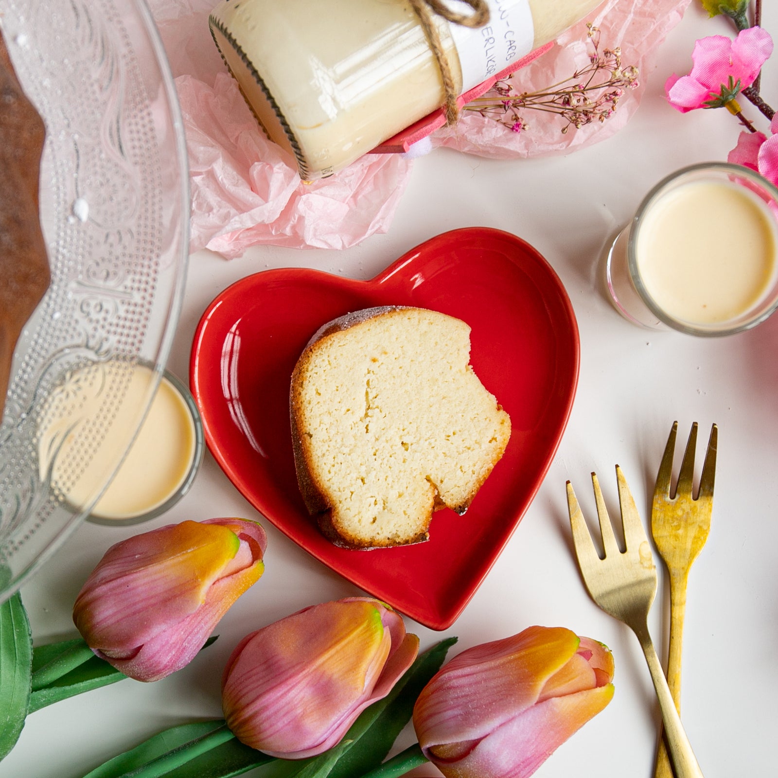 Low-Carb Eierlikör-Kuchen