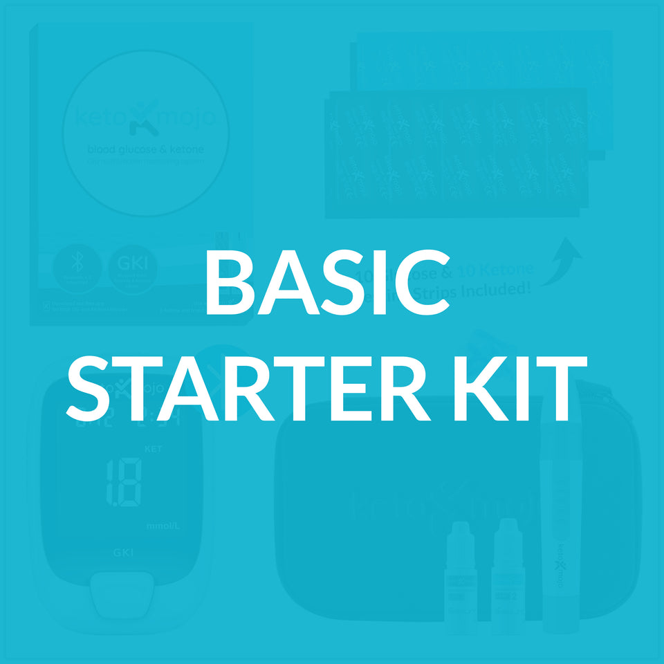 BASIC STARTER KIT | GKI-Bluetooth-Blutzucker- & Ketonmessgerät