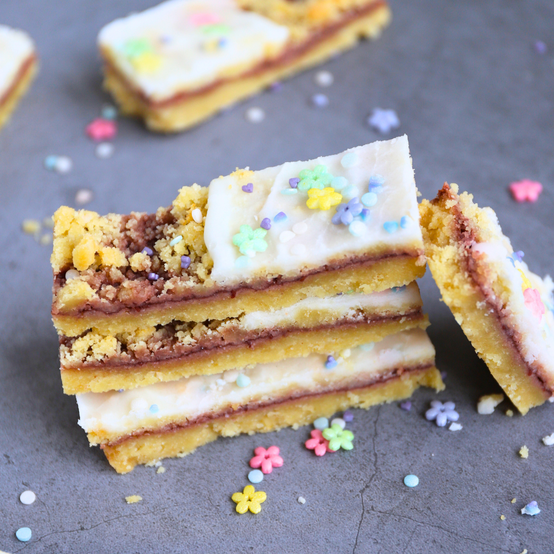 Keto Himbeer-Pop Tart Riegel