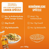Lower-Carb* High Protein Locken-Spätzle