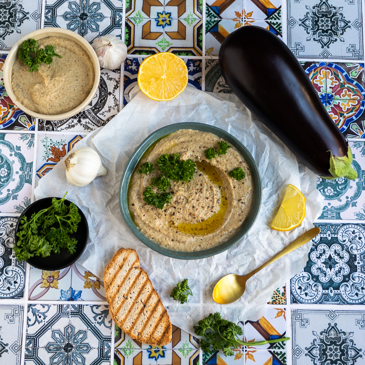 Baba Ganoush / Auberginen-Dip
