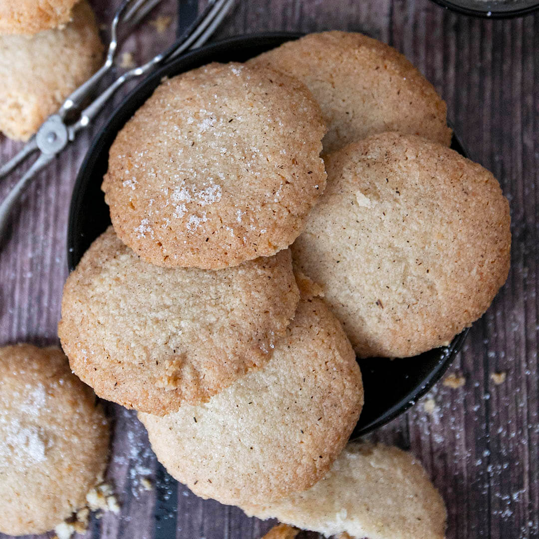 Low-Carb & Keto Vanillekekse