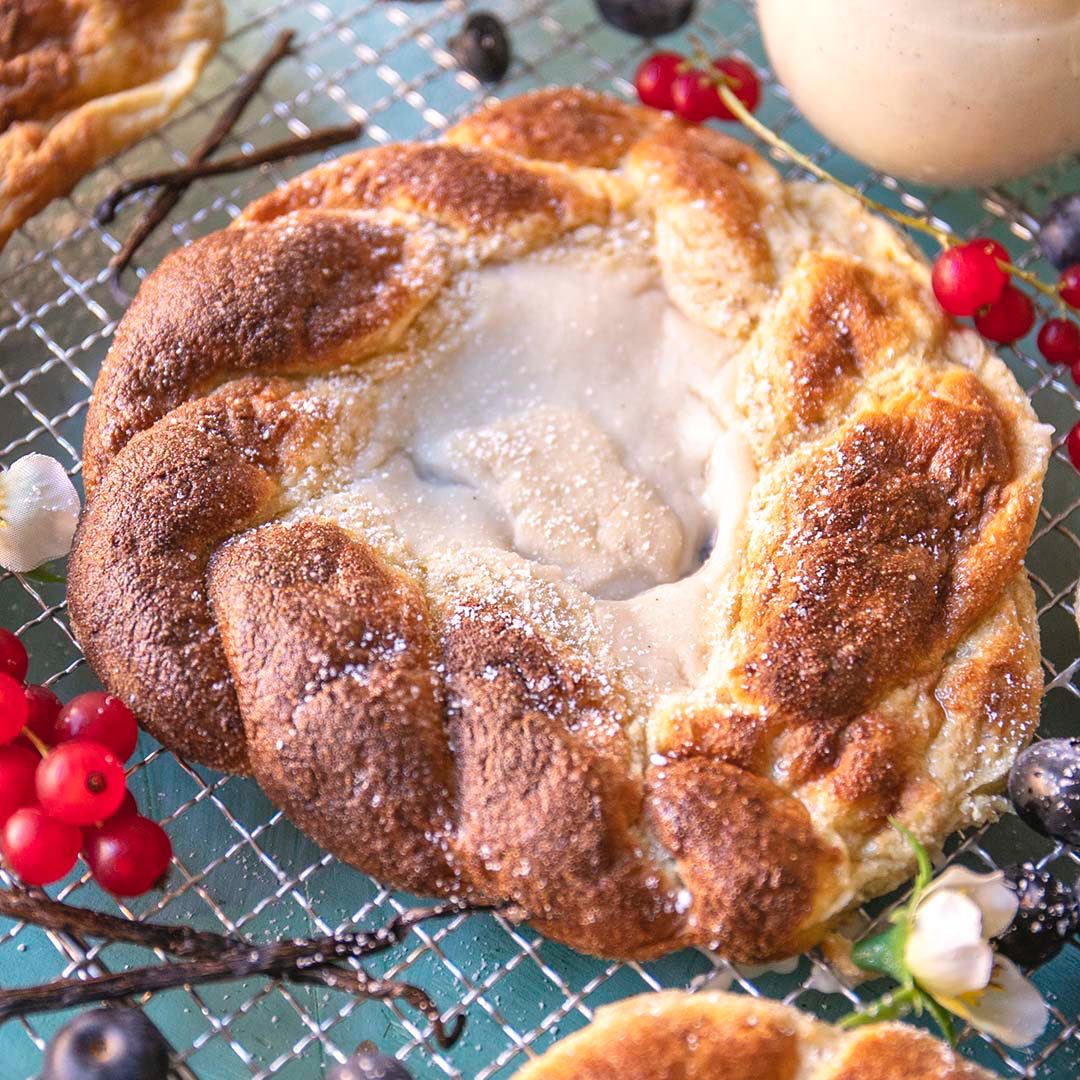Low-Carb & Keto Pudding-Teilchen