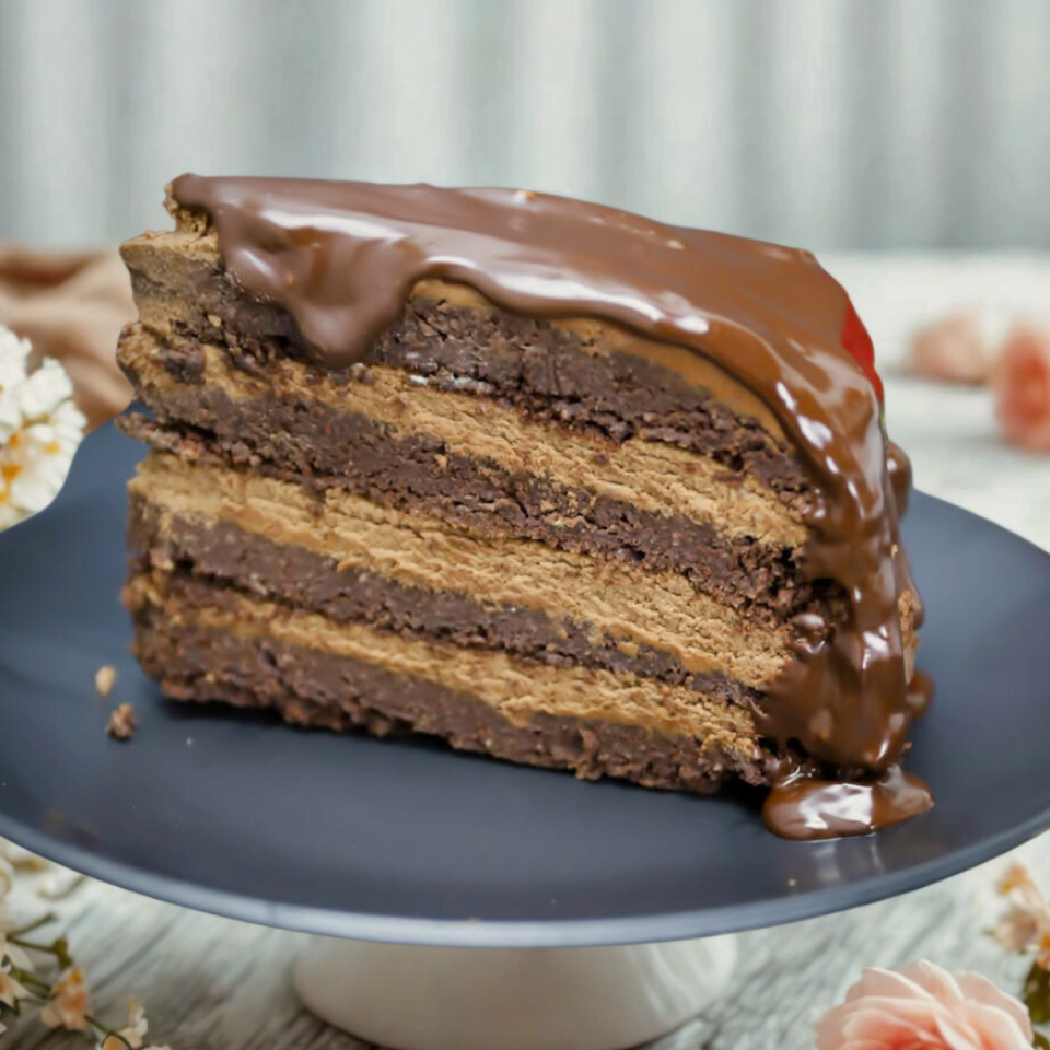 Low-Carb & Keto Death by Chocolate Cake