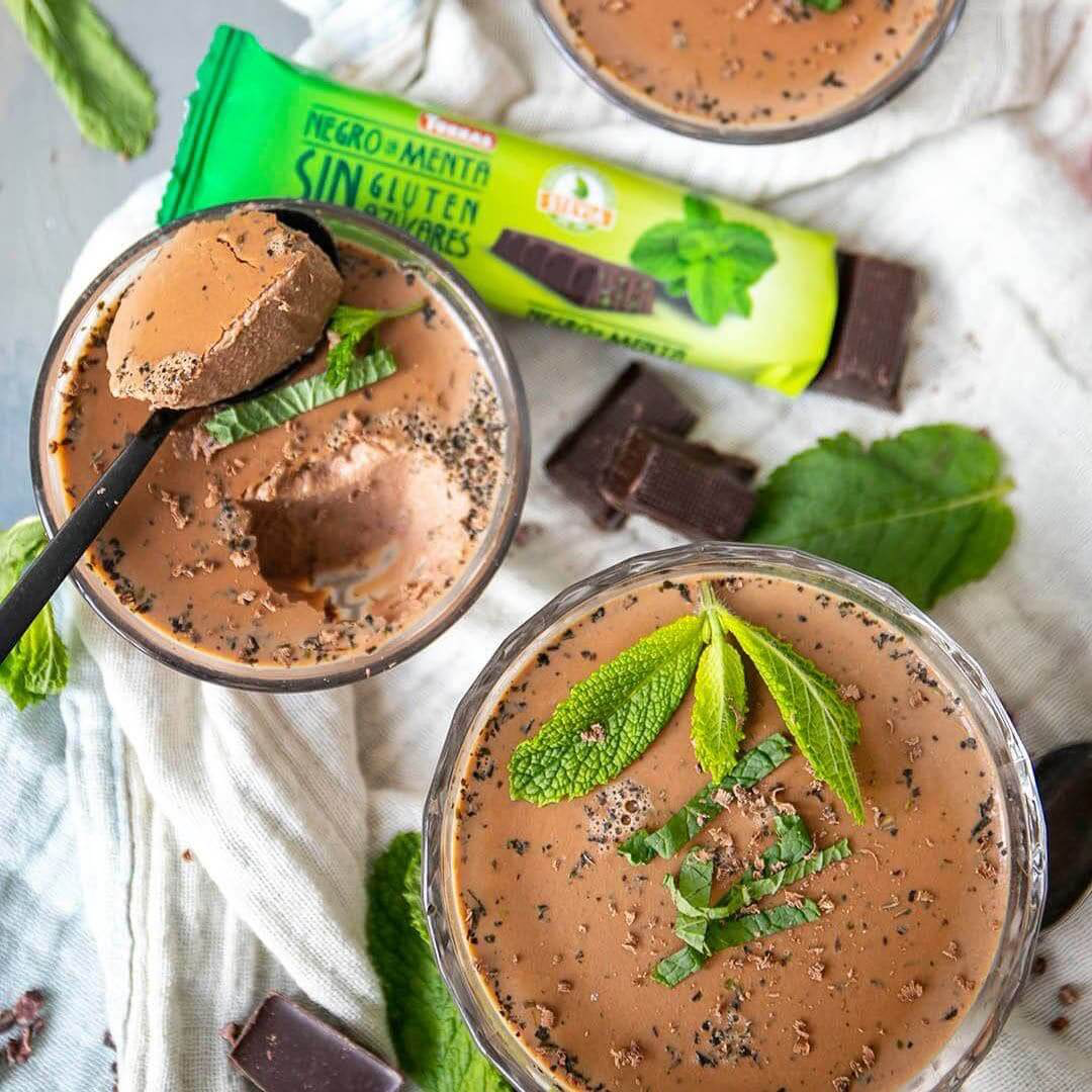Low-Carb & Keto Schoko-Minz-Pudding
