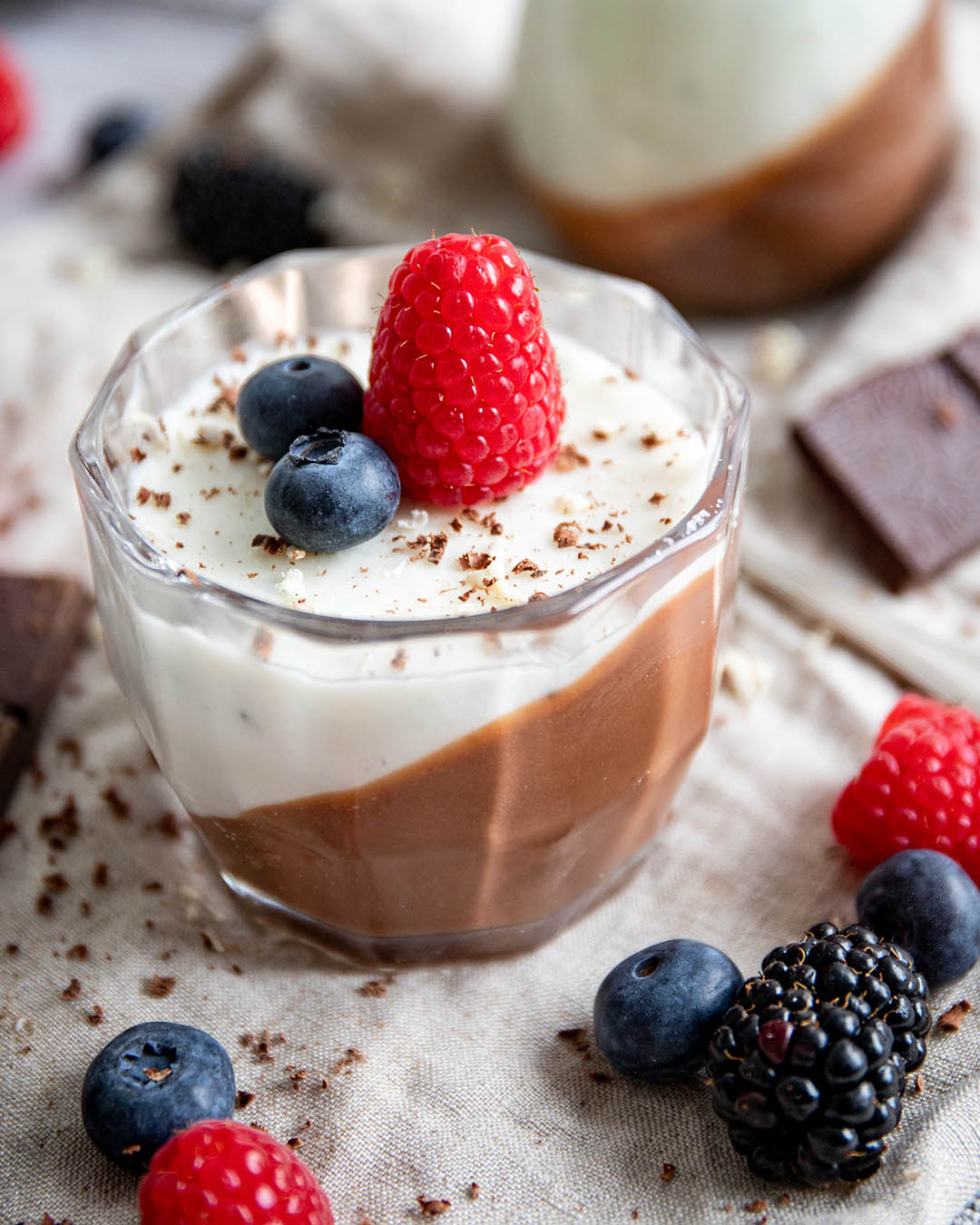 Vegane Low-Carb Schoko-Mousse