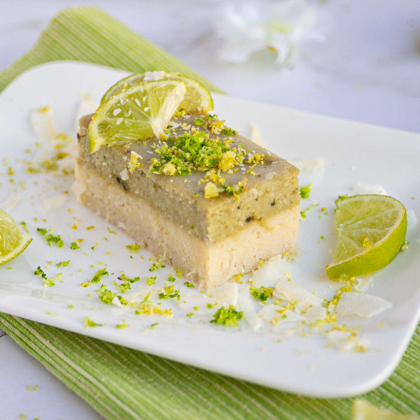 Low-Carb & Keto Limetten-Schnittchen