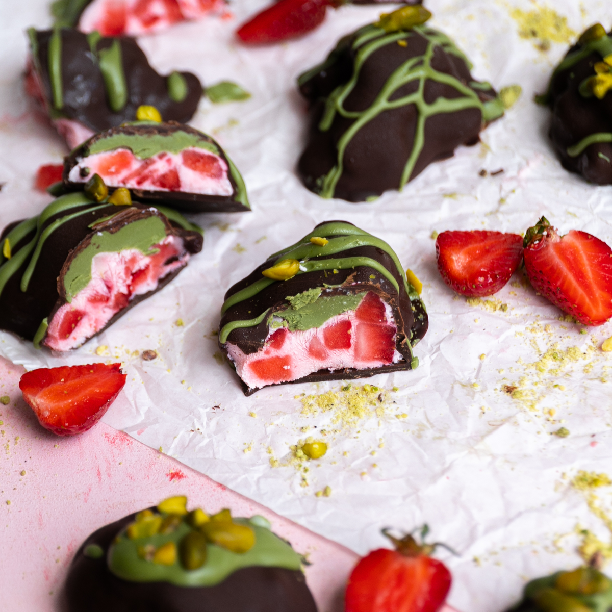 Keto Frozen Yoghurt Snacks