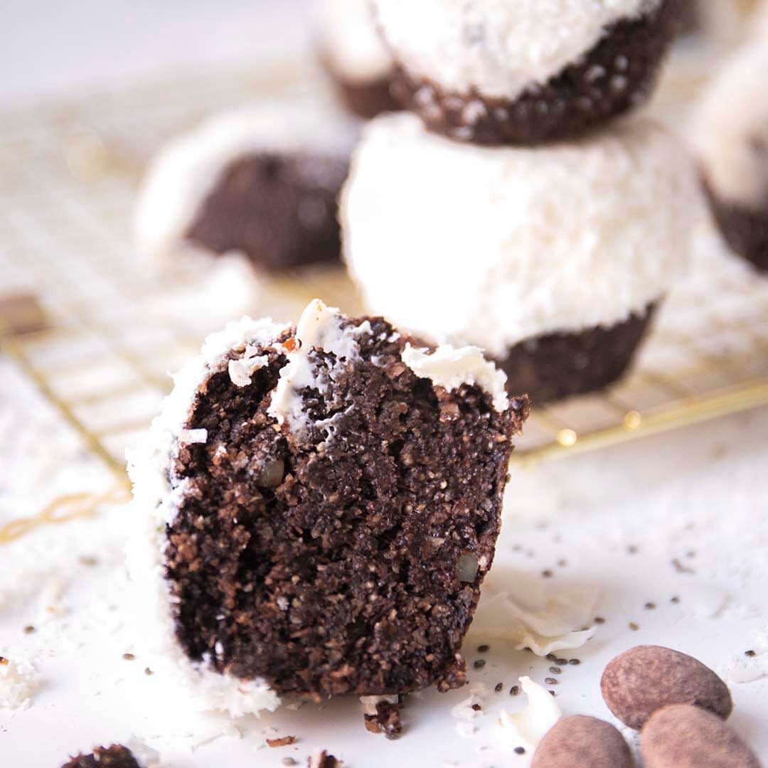 Vegane Raffaello-Style Muffins