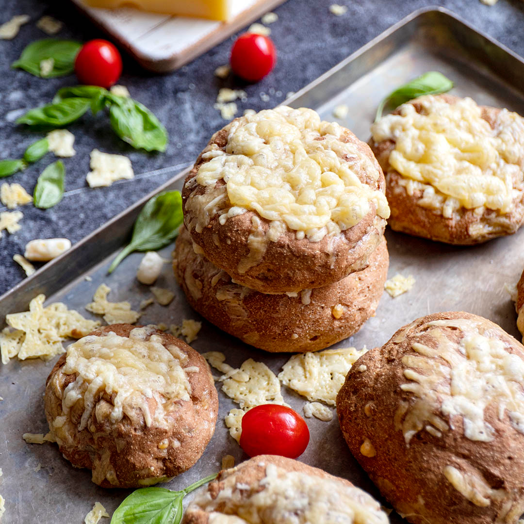 Low-Carb & Keto Käsebrötchen