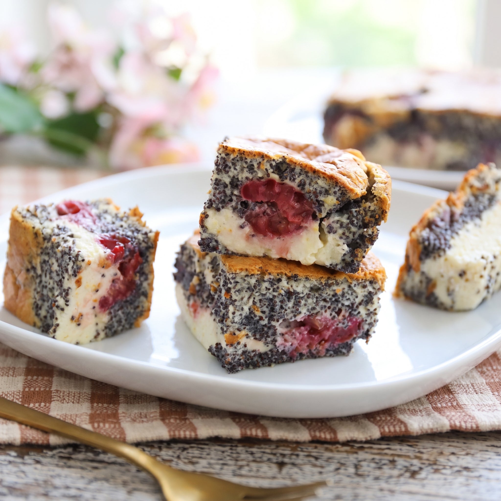 Low-Carb & Keto Mohn-Himbeer-Bites