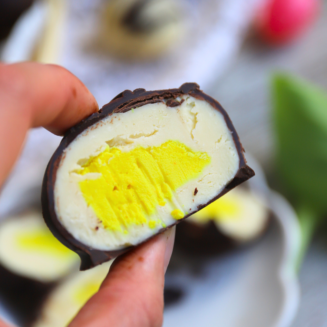 Low-Carb Schoko-Ostereier