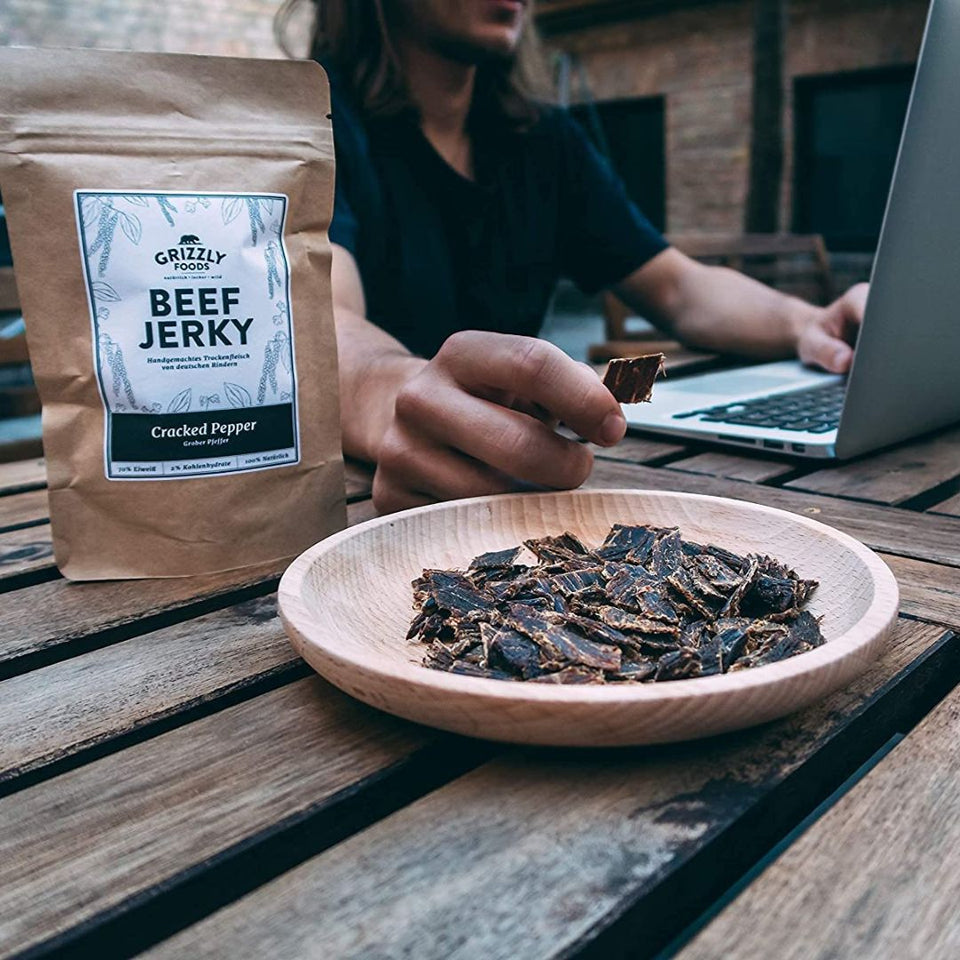 Beef Jerky Cracked Pepper | 50 g