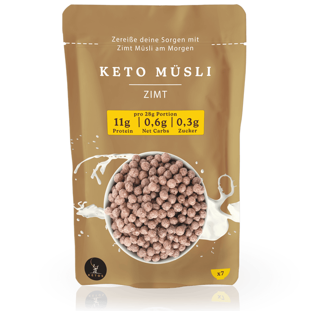 Keto Zimt Müsli