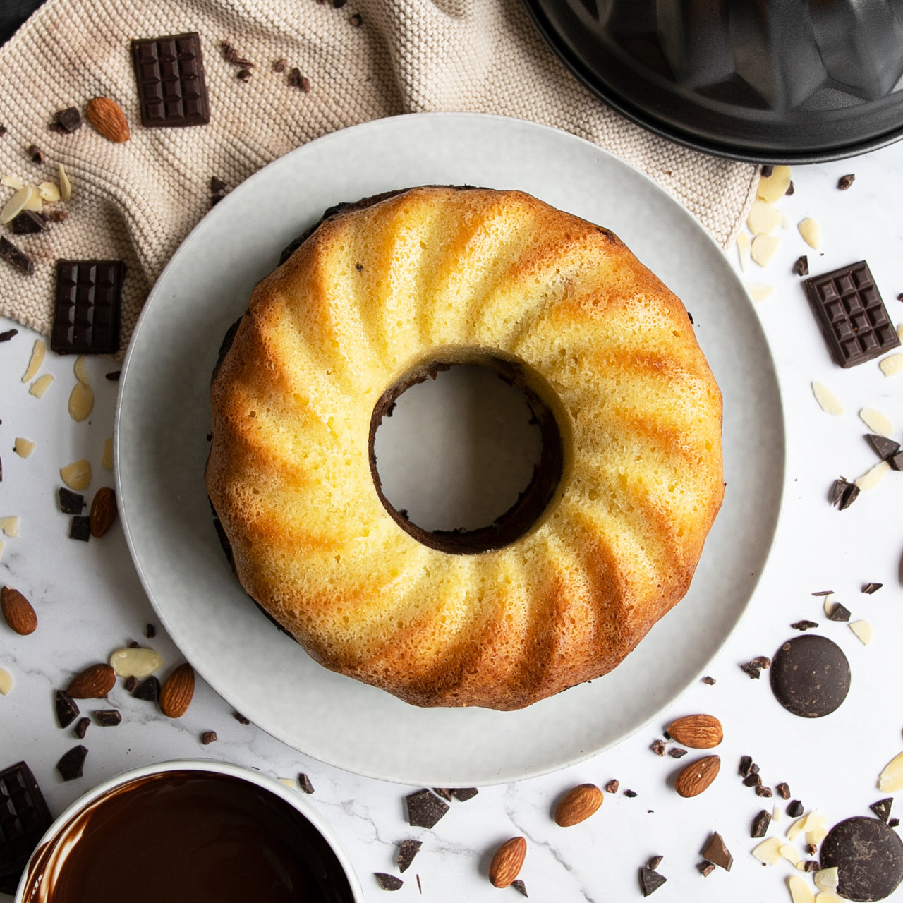 Low-Carb & Keto Marmorkuchen