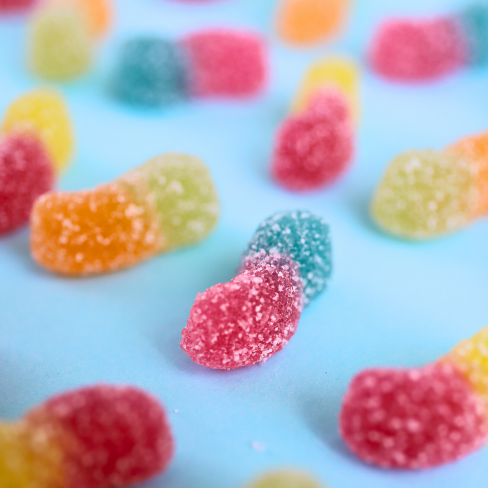 Less Sugar - Saure Würmer | 50g