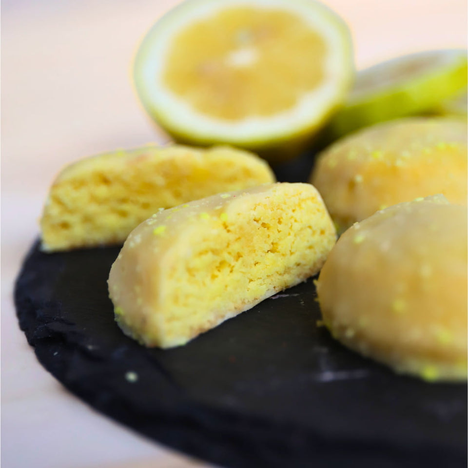 Lemon Cake Frosted Protein Cookies | 8er Pack