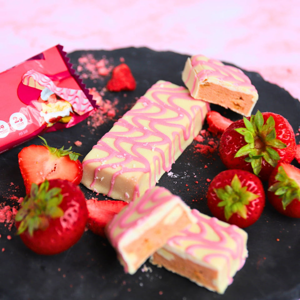 Strawberry Shortcake Proteinriegel | Maxipack mit 12 Stück