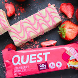Strawberry Shortcake Proteinriegel | Maxipack mit 12 Stück