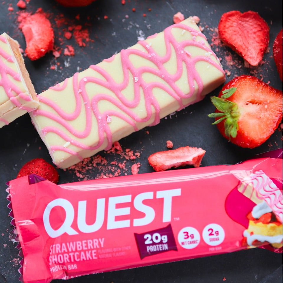 Strawberry Shortcake Proteinriegel | Maxipack mit 12 Stück