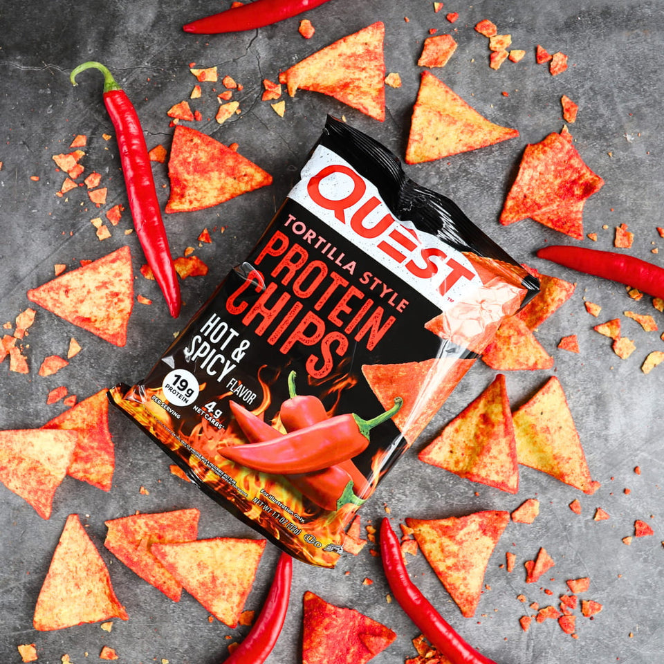 Hot & Spicy Protein Chips Tortilla Style