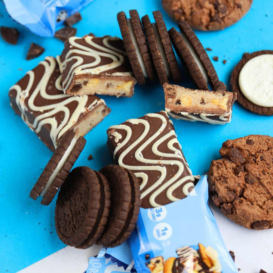 Cookie Commotion Overload Quest Proteinriegel | Maxipack mit 12 Stück