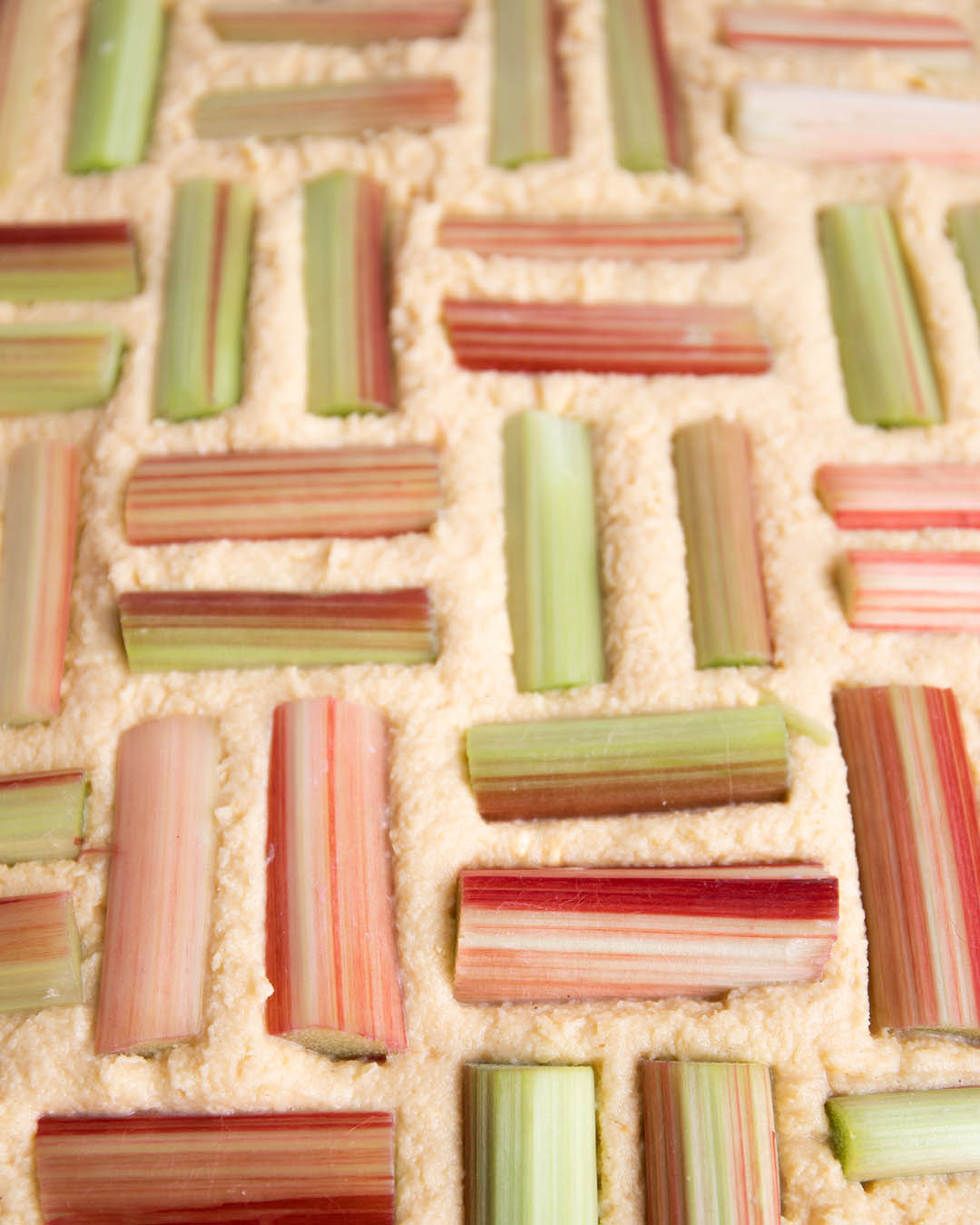 Low-Carb Rhabarber Kuchen vom Blech