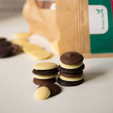 VOLLMILCH Schoko Drops 200 g | Erythrit