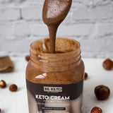 Keto Vegane Haselnuss Creme mit MCT-Öl