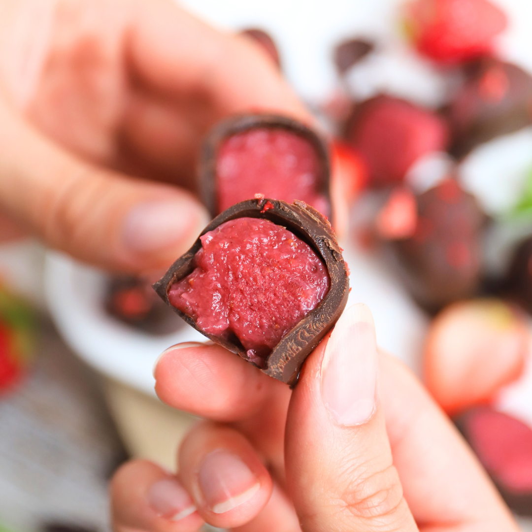 Schoko-Gelee-Beeren