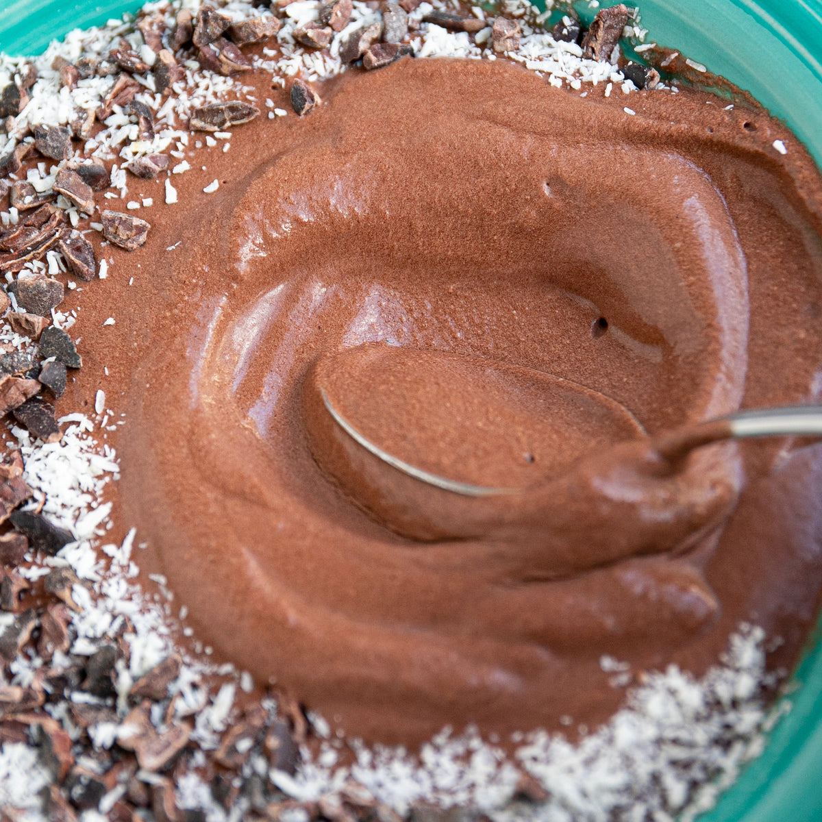 Keto Schoko-Kokos-Kollagen-Mousse