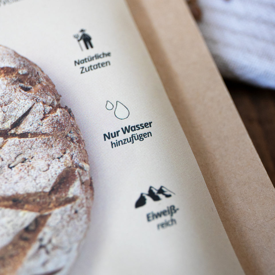 Lower-Carb* Landbrot Natur Backmischung