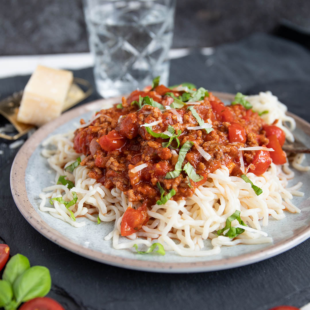 Low-Carb & Keto Spaghetti Bolognese