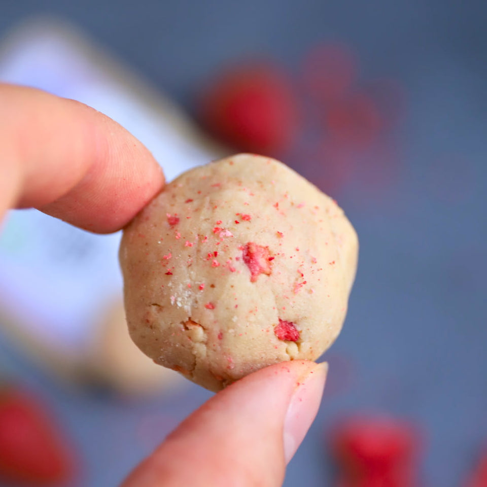 NomNoms Protein Bites | Strawberry  | Bio