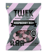Lower-Carb* Schaum-Gummis | RASPBERRY RIOT