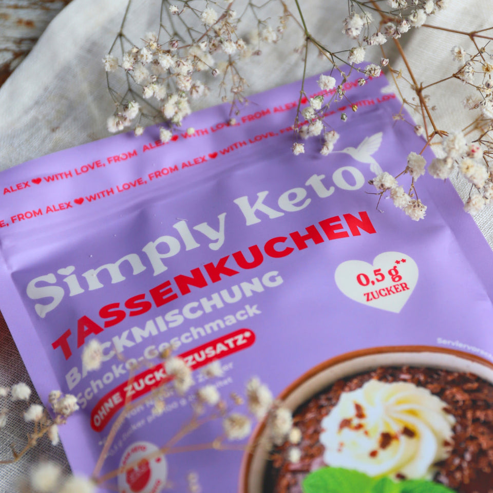 Keto Tassenkuchen Backmischung - Schoko