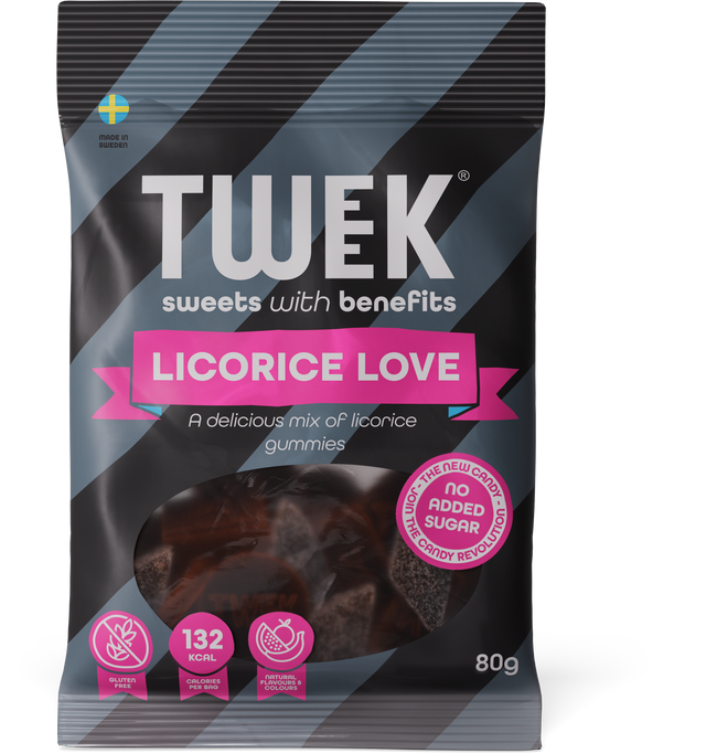 Lower-Carb* Gummis | Lakritz Liebe