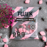 Lower-Carb* Schaum-Gummis | RASPBERRY RIOT