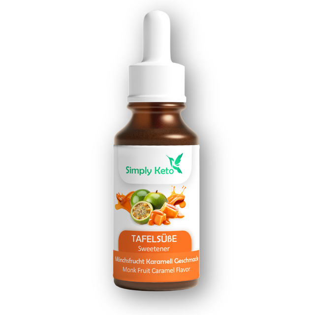 Mönchsfrucht + KARAMELL - flüssige Tafelsüße ohne Zucker | 50ml