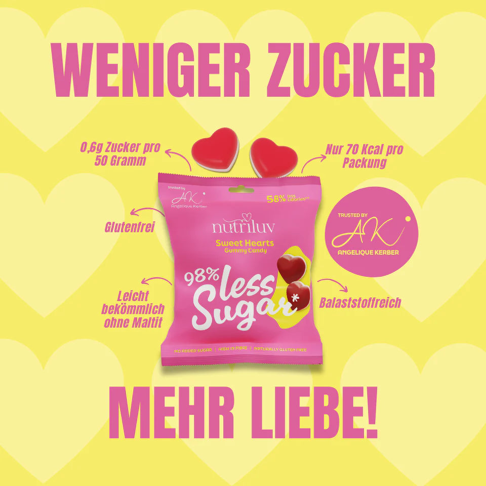 Less Sugar - Süße Herzen | 50g
