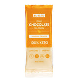 Vegane Keto Schokolade mit MCT-Öl - Sonnenschein Orange