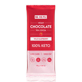 Vegane Keto Schokolade mit MCT-Öl - Wilde Himbeere