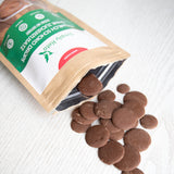 VOLLMILCH Schoko Drops 200 g | Erythrit