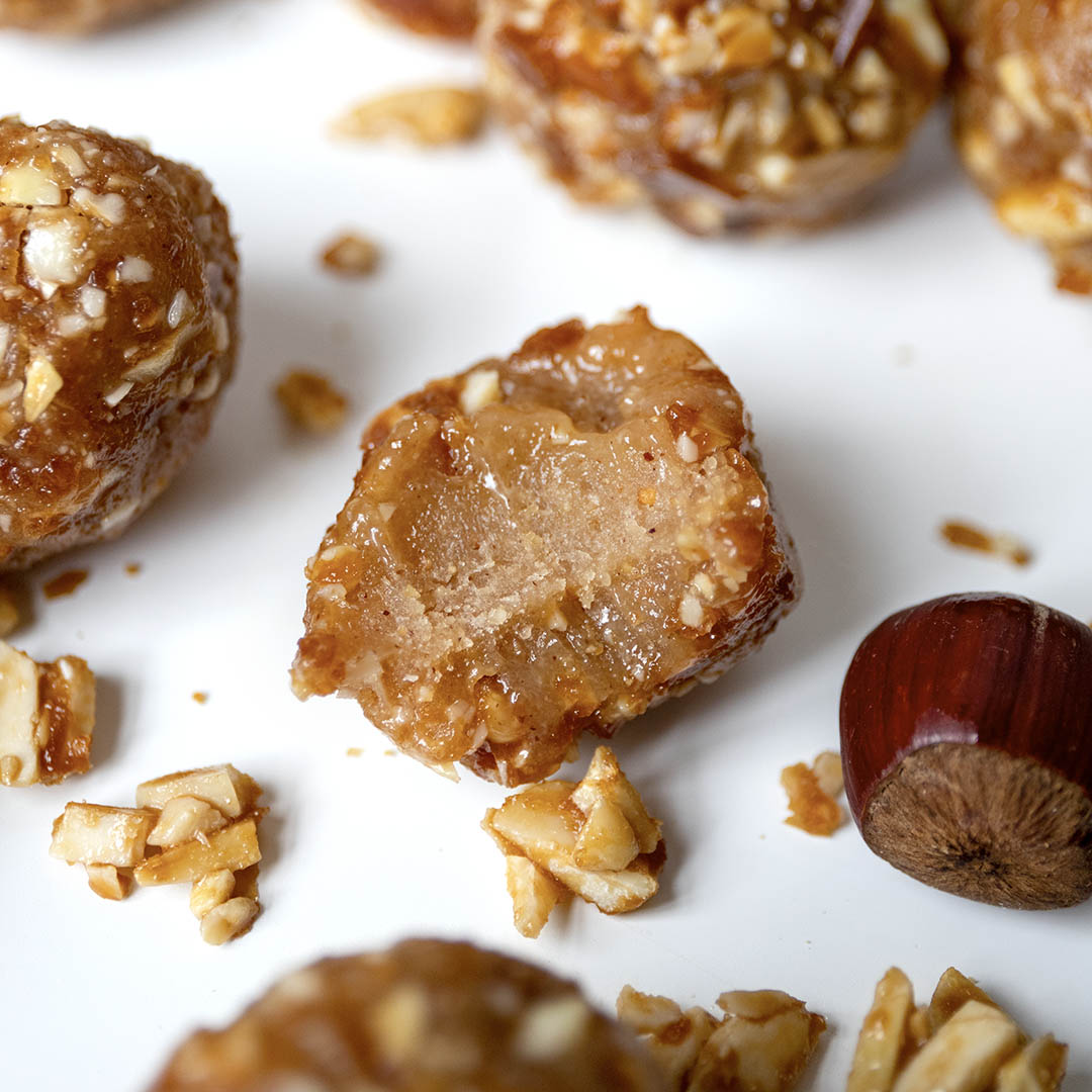 Low-Carb & Keto Haselnuss-Protein-Pralinen