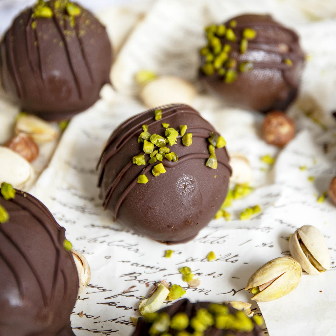 Zuckerfreie Low-Carb Mozartkugeln