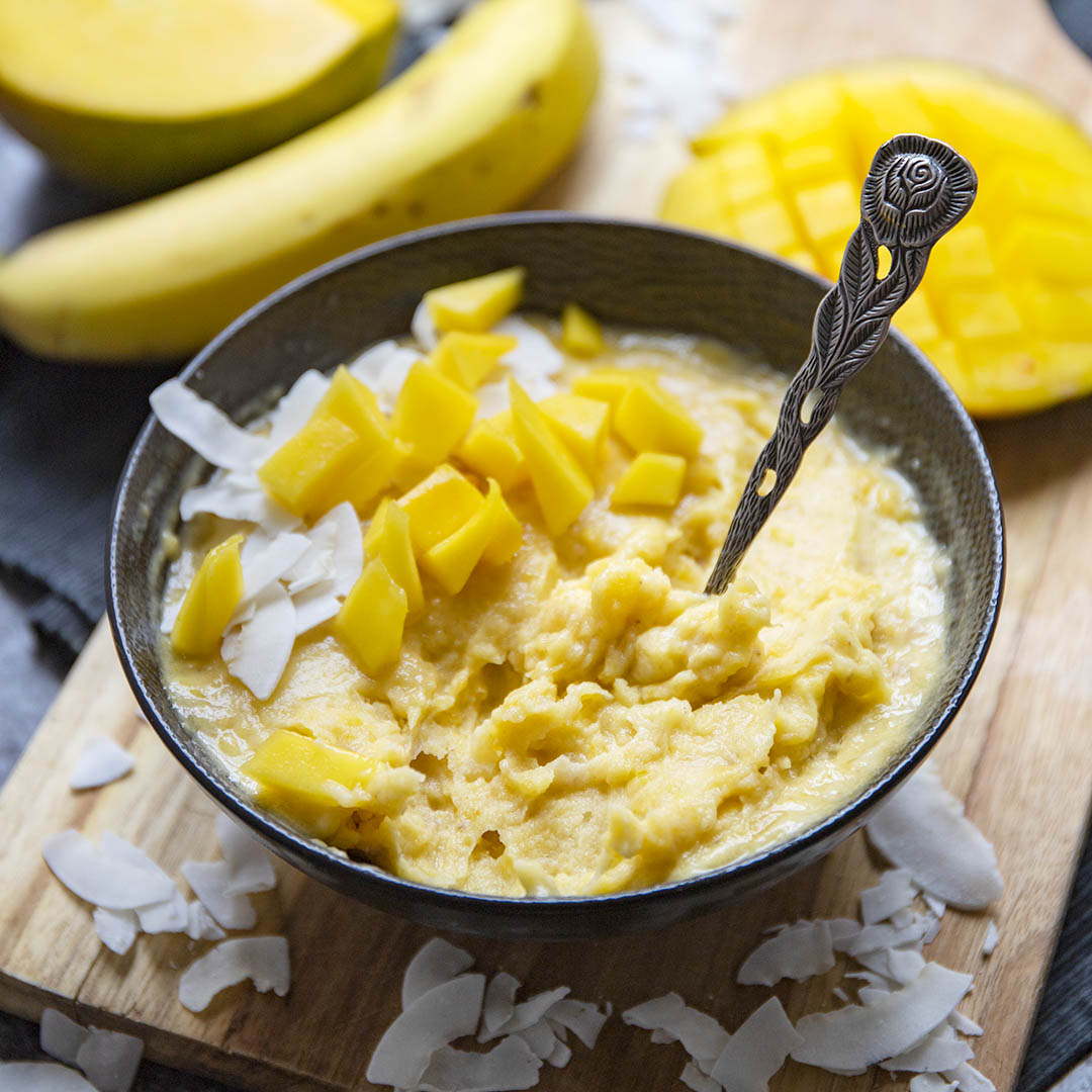 Fruchtige Low-Carb Nicecream