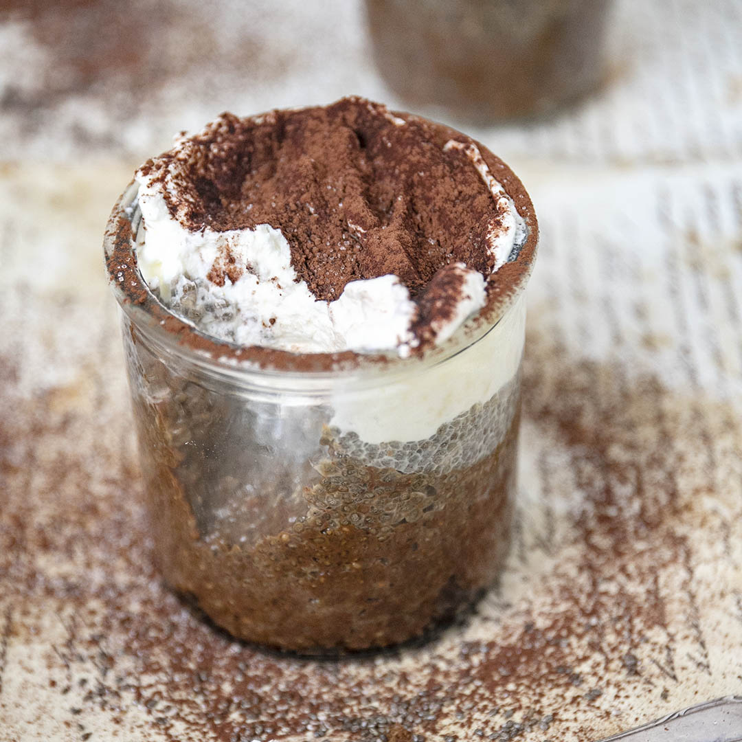 Low-Carb & Keto Tiramisu-Chiapudding