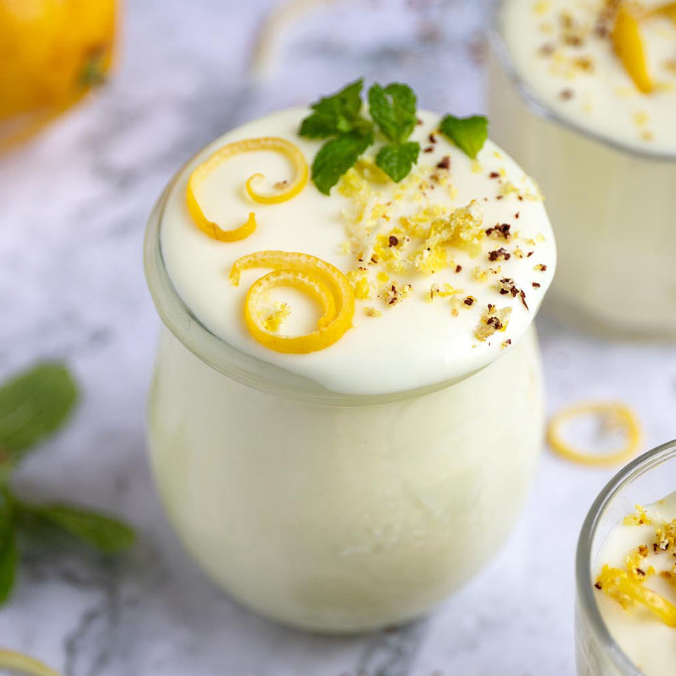 Low-Carb & Keto Zitronencreme