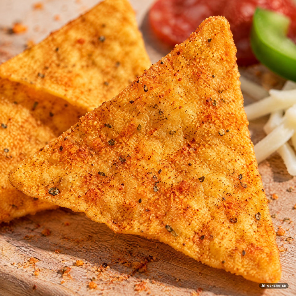 Pizza Protein Chips Tortilla Style  | 8er Maxipack