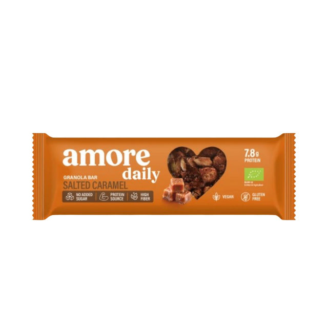 Lower-Carb* Granola Bar | Salted Caramel